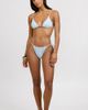 Onia Onia Martine Ribbed Bikini Bottom in Baby Blue, Women's at Urban Outfitters - 3