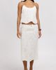 Onia Onia Scallop Cami in White, Women's at Urban Outfitters - 2