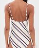 Onia Onia Soleil One-Piece Swim Suit Baby Blue Multi - 3