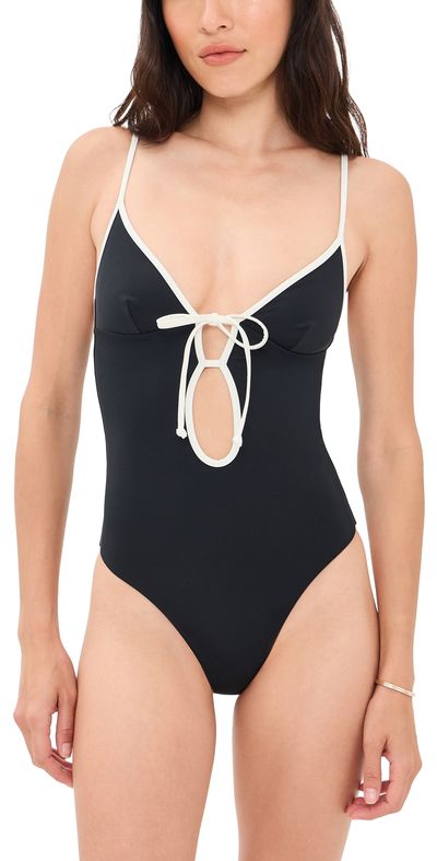 Onia Onia Soleil One Piece Black/Egret