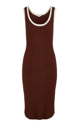 Onia Onia Tank Cotton Boucle Midi Dress