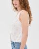Onia Onia Tie Front Tank Top White - 4