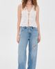Onia Onia Tie Front Tank Top White - 5