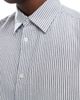 ONLY & SONS ONLY & SONS boxy fit oxford shirt in white & blue stripe - 2