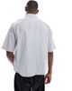 ONLY & SONS ONLY & SONS boxy fit oxford shirt in white & blue stripe - 4