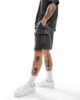 ONLY & SONS ONLY & SONS cargo sweat shorts in washed gray - part of a set - 1