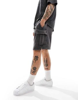ONLY & SONS ONLY & SONS cargo sweat shorts in washed gray - part of a set