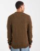 ONLY & SONS ONLY & SONS crew neck knit sweater in speckled olive-Green - 3