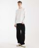 ONLY & SONS ONLY & SONS crew neck rib knit sweatshirt in white - 2