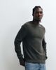 ONLY & SONS ONLY & SONS crew neck waffle knit sweater in deep gray - 2