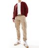 ONLY & SONS Only & Sons cuffed cargo pants in slim fit stone-Neutral - 3