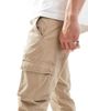 ONLY & SONS Only & Sons cuffed cargo pants in slim fit stone-Neutral - 4