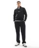 ONLY & SONS ONLY & SONS curated high neck 1/4 zip sweater in black - 3