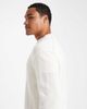 ONLY & SONS ONLY & SONS distressed crew neck knit sweater in white - 4