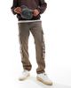ONLY & SONS ONLY & SONS Edge straight cargo pants in stone wash-Blue - 1