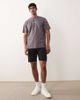 ONLY & SONS ONLY & SONS Edge straight fit denim shorts in black - 2