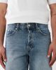 ONLY & SONS ONLY & SONS Edge straight fit shorts in mid wash blue - 4