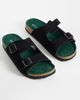 ONLY & SONS ONLY & SONS faux suede mule sandals in black - 1
