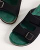 ONLY & SONS ONLY & SONS faux suede mule sandals in black - 4