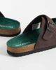 ONLY & SONS ONLY & SONS faux suede mule sandals in chocolate-Brown - 3
