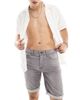 ONLY & SONS Only & Sons jog denim shorts in gray wash - 4