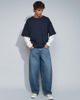 ONLY & SONS ONLY & SONS Kayce barrel fit jeans in blue denim - 1