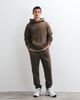 ONLY & SONS ONLY & SONS Larry regular fit sweatpants in washed brown - part of a set - 1