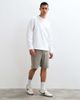 ONLY & SONS ONLY & SONS linen blend textured shorts set in sage green - 1