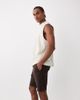 ONLY & SONS ONLY & SONS linen mix tie waist shorts in brown - 3