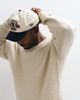 ONLY & SONS ONLY & SONS long sleeve soft crew neck knit in cream-White - 3