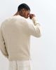 ONLY & SONS ONLY & SONS long sleeve soft crew neck knit in cream-White - 4