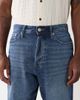 ONLY & SONS ONLY & SONS loose fit denim shorts in dark blue wash - 4