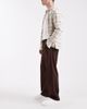 ONLY & SONS ONLY & SONS loose fit pintuck pants in brown - 3