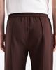 ONLY & SONS ONLY & SONS loose fit pintuck pants in brown - 4