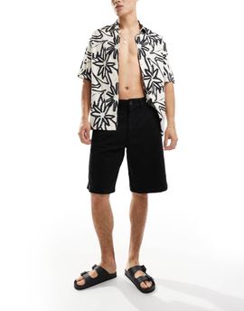 ONLY & SONS ONLY & SONS loose fit shorts in black