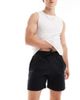 ONLY & SONS ONLY & SONS loose fit sweat short in black - 1