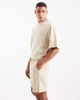 ONLY & SONS ONLY & SONS lounge shorts in cream - part of a set-Green - 2