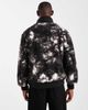 ONLY & SONS ONLY & SONS oversized teddy zip up fleece in monochrome-Black - 3