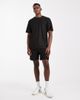 ONLY & SONS ONLY & SONS plisse pull on short in black - part of a set - 2