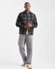 ONLY & SONS ONLY & SONS quilted jacket in green & black plaid - 2