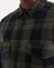 ONLY & SONS ONLY & SONS quilted jacket in green & black plaid - 3