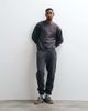 ONLY & SONS ONLY & SONS relaxed fit crew neck sweatshirt in washed charcoal - part of a set-Gray - 2