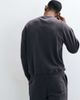 ONLY & SONS ONLY & SONS relaxed fit crew neck sweatshirt in washed charcoal - part of a set-Gray - 3