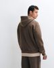 ONLY & SONS ONLY & SONS relaxed fit hoodie in washed brown - part of a set-Gray - 4