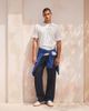 ONLY & SONS ONLY & SONS relaxed fit waffle knit t-shirt in white - 1
