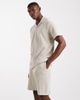 ONLY & SONS ONLY & SONS ribbed jersey shorts in stone - part of a set-Neutral - 3