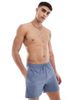 ONLY & SONS ONLY & SONS seersucker swim shorts in blue - 1