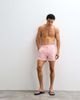 ONLY & SONS ONLY & SONS seersucker swim shorts in coral stripes-pink - 2