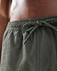ONLY & SONS ONLY & SONS seersucker swim shorts in dark green - 2