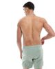 ONLY & SONS ONLY & SONS seersucker swim shorts in light green - 3